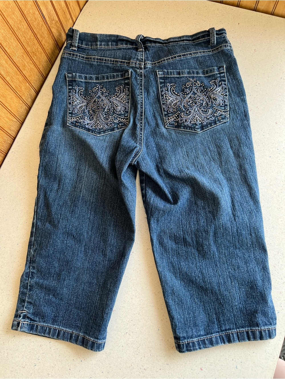Vintage Y2K Women's Capri Jeans